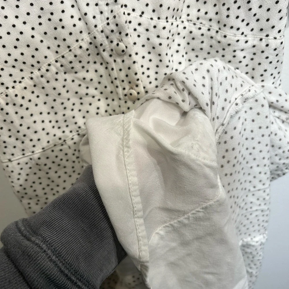 Abercrombie & Fitch Puff Sleeve Mini Dress - Picture 9 of 10